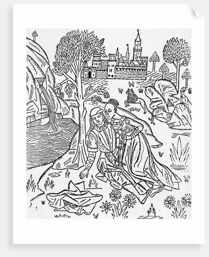 Pyramus and Thisbe, from Ovid, Metamorphoses by Anonymous