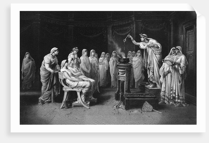 Vestal Virgins--Guardians of the Sacred Fire and Hearth of Vesta by Anonymous