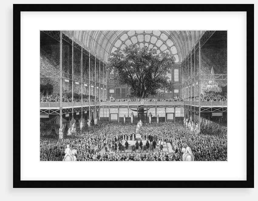 Interior View of London's Crystal Palace by Anonymous
