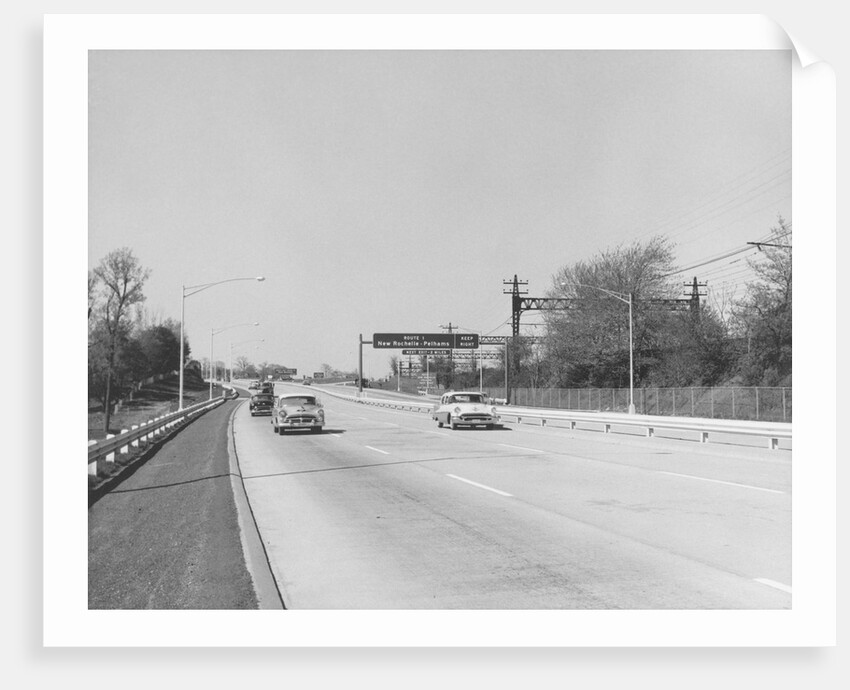 Cars on Highway by Anonymous
