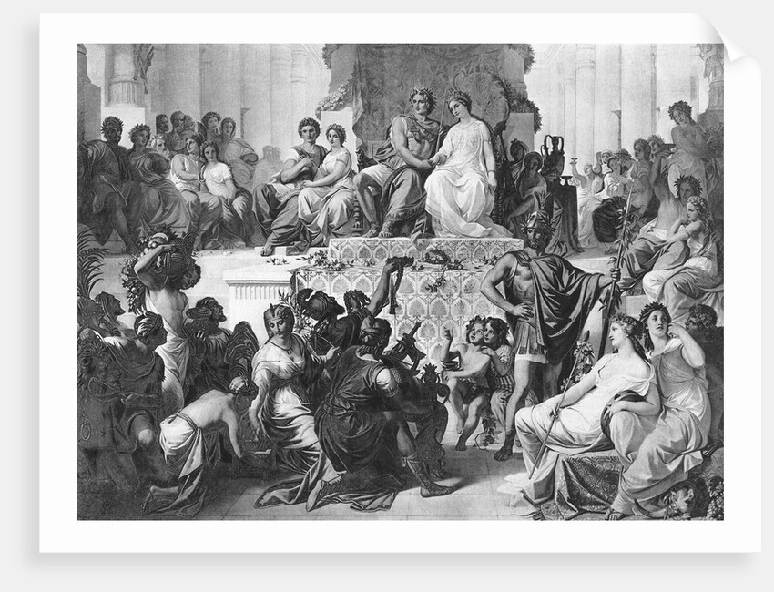 Alexander the Great's Marriage Feast by Anonymous