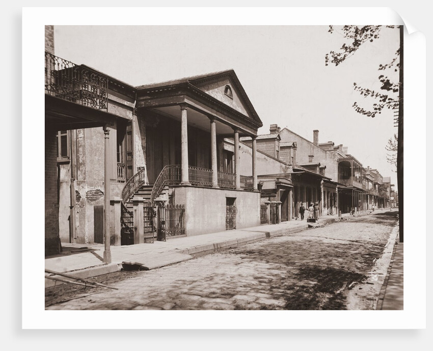 View of the French Quarter in New Orleans by Anonymous