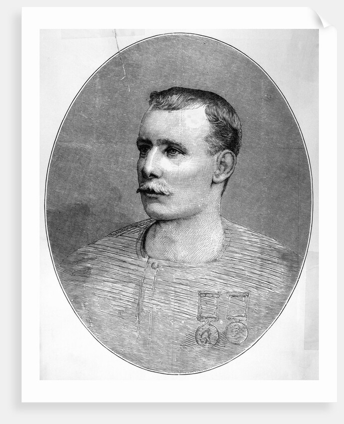 Portrait of Early Swimmer Mathew Webb by Anonymous