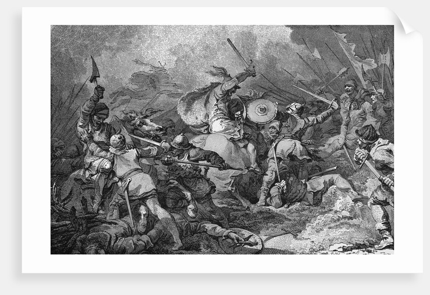 Troops Engaging in Battle by Anonymous