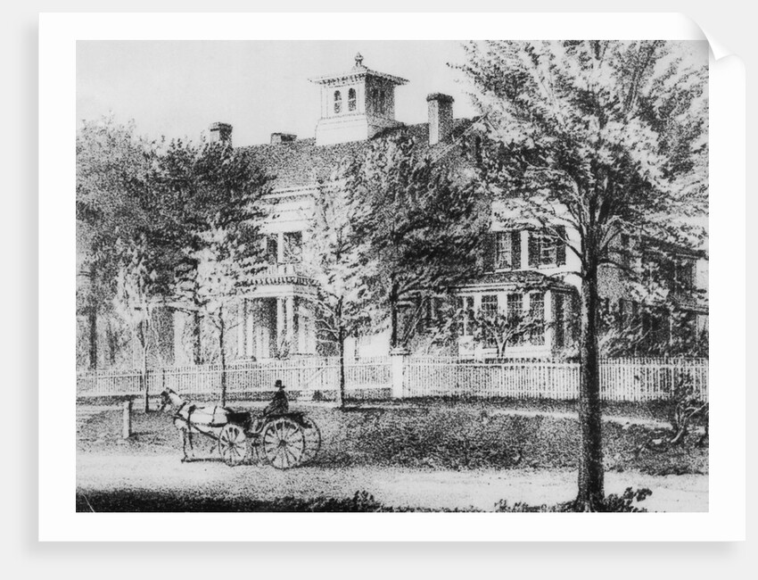 Emily Dickinson Home by Anonymous