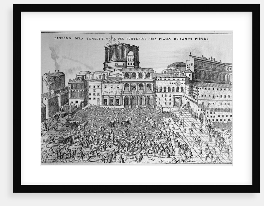 Crowds at Saint Peter's Square by Anonymous