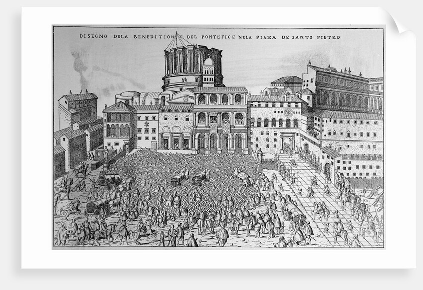 Crowds at Saint Peter's Square by Corbis