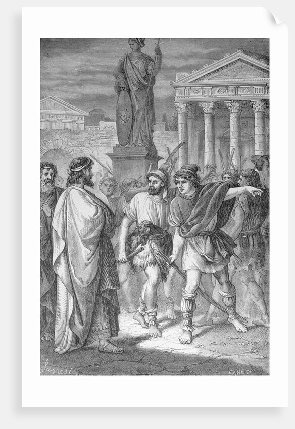 Spartacus Leading Slave Revolt by Anonymous