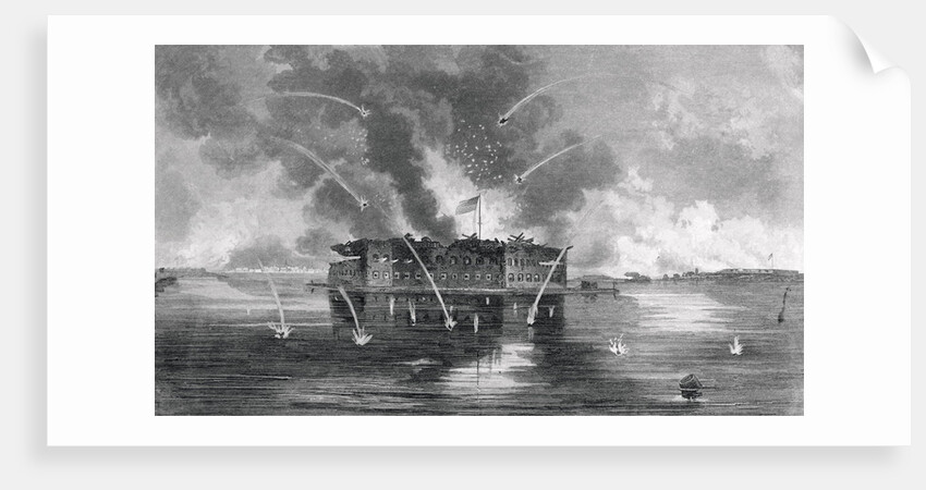 Bombardment of Fort Sumter by Anonymous