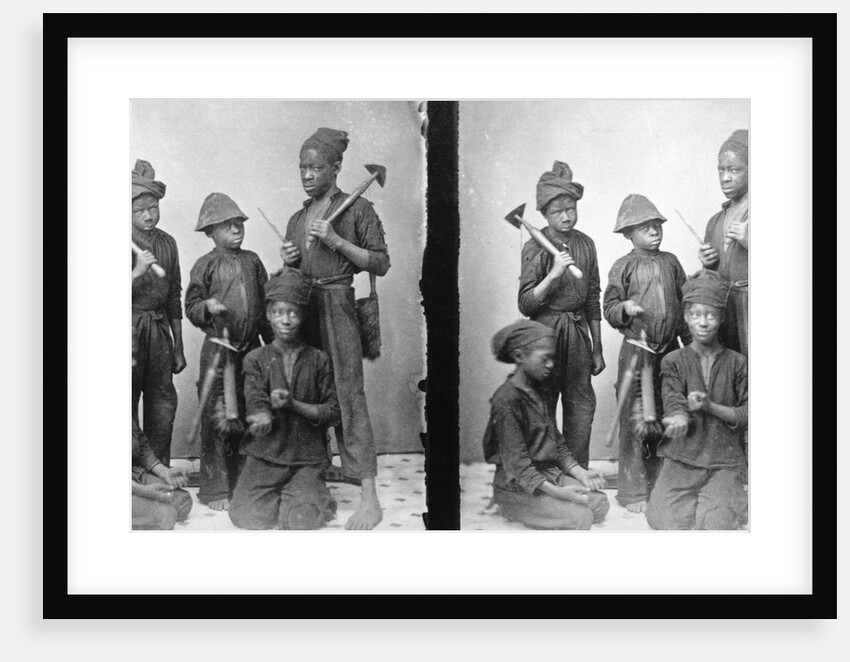 Portrait of Chimney Sweepers by Anonymous