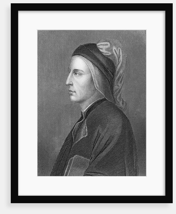 Profile of Dante by Anonymous