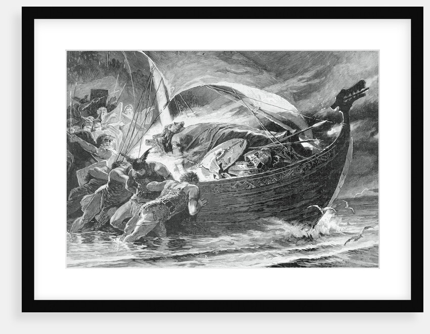 Viking Funeral by Anonymous