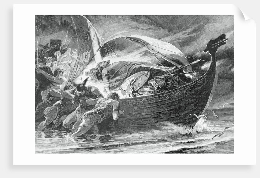 Viking Funeral by Anonymous
