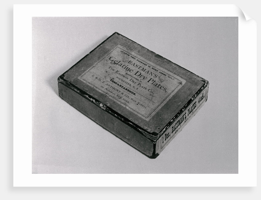 Kodak Dry Plates for Darkrooms by Anonymous