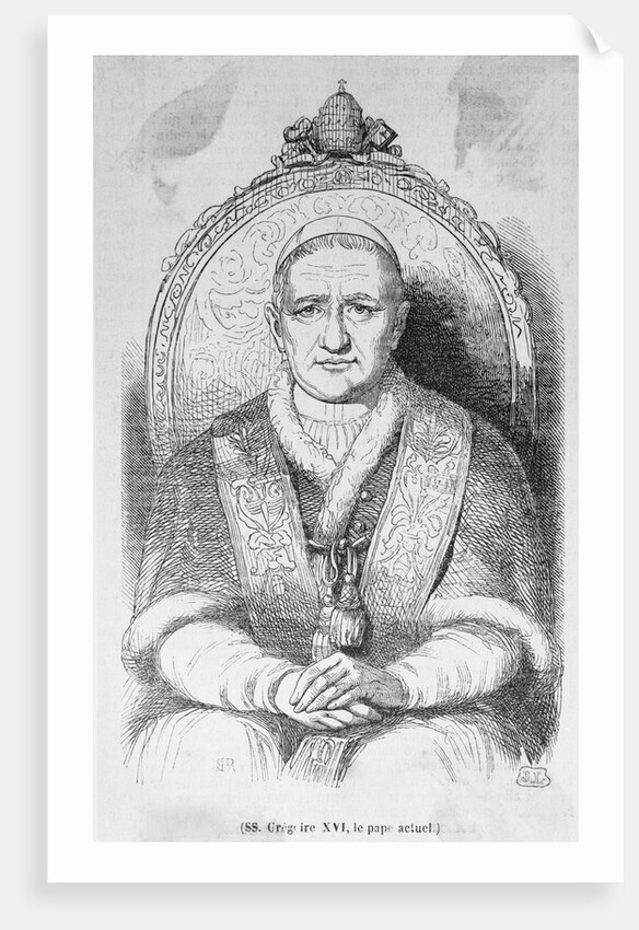 Portrait of Pope Gregory XVI by Anonymous