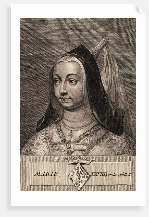 Portrait of the Mother of Philip I by Anonymous