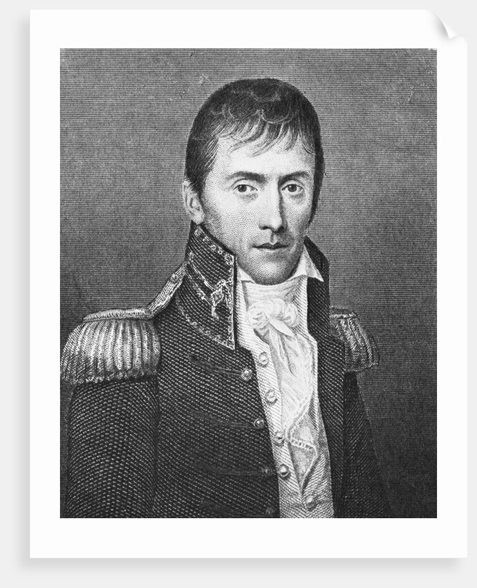 Illustrated Portrait of Andrew Jackson in Uniform by Anonymous