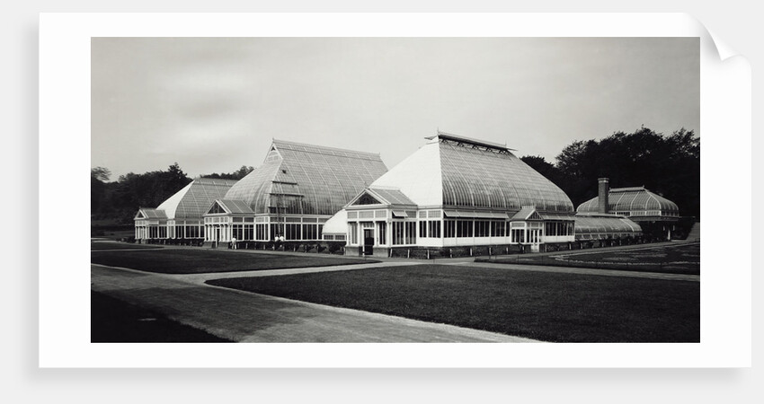 Greenhouses in Central Park by Anonymous