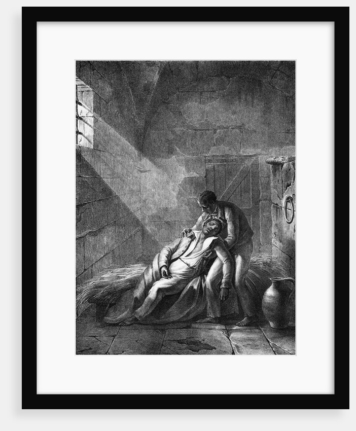 Tousaint Louverture Dies in Prison by Anonymous