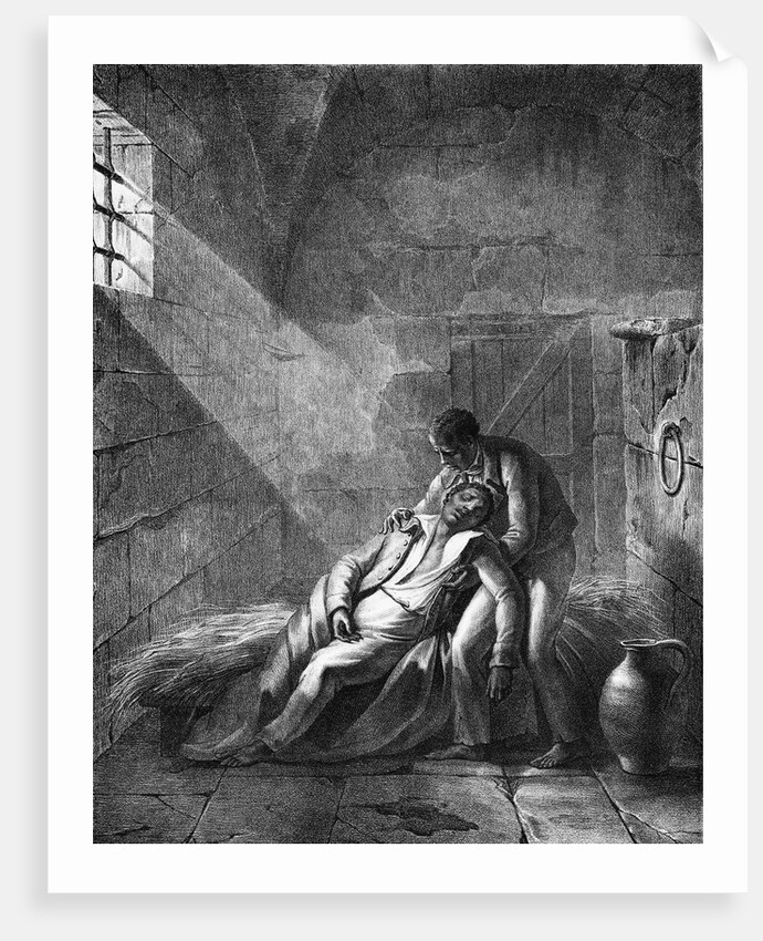 Tousaint Louverture Dies in Prison by Anonymous