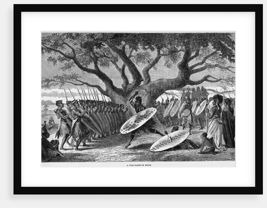 War Dance of the Zulu Tribe by Anonymous