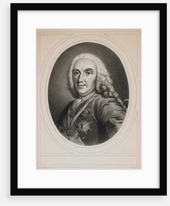 Engraving of Philip V, King of Spain by Anonymous