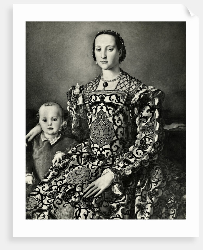 Painting Entitled Elenora of Toledo and the Son Ferdinando by Anonymous