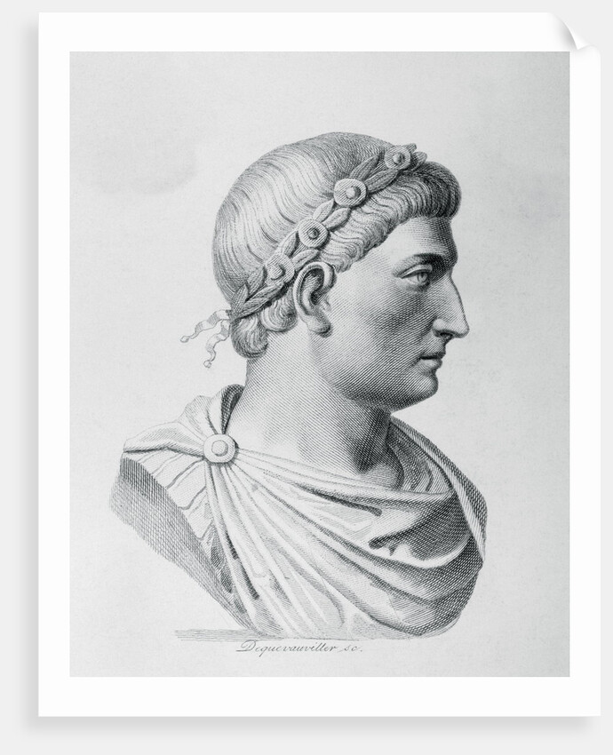 Profile Bust of Constantine I by Anonymous