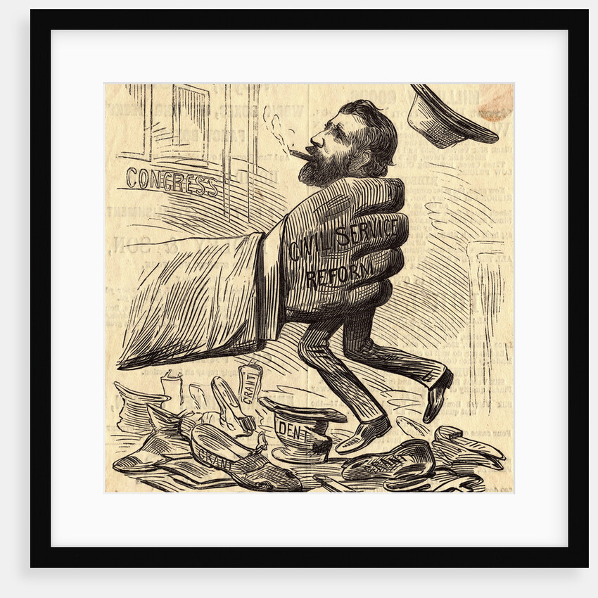 Political Cartoon of President Ulysses S. Grant by Anonymous