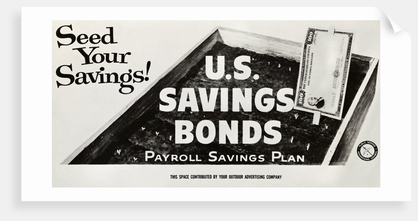 U.S. Savings Bonds Advertisement by Anonymous