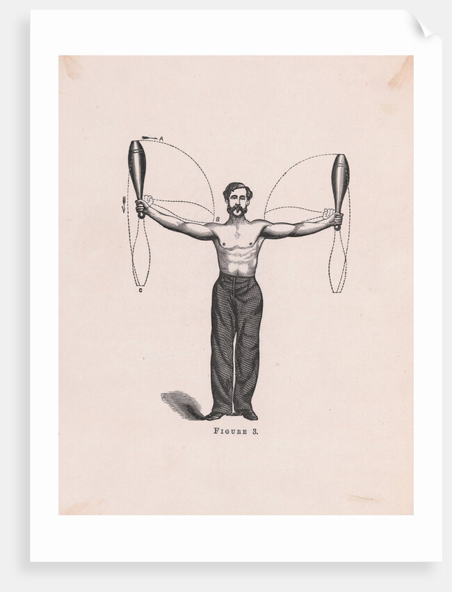 Juggling Instructional Illustration by Anonymous