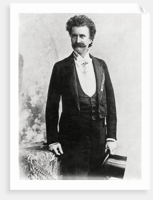 Composer Johann Strauss in Formal Attire by Anonymous