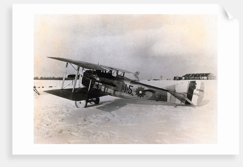 World War I Biplane by Anonymous