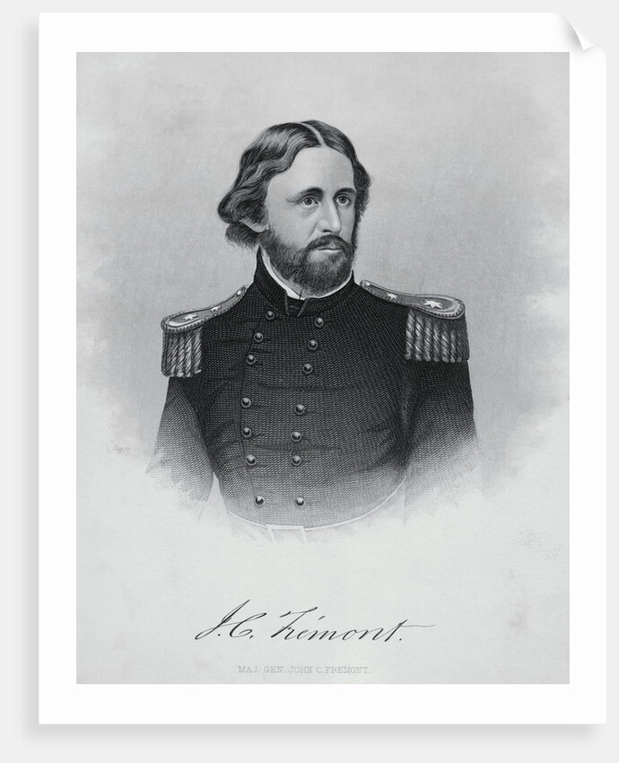 Portrait of Major General John C. Fremont by Anonymous
