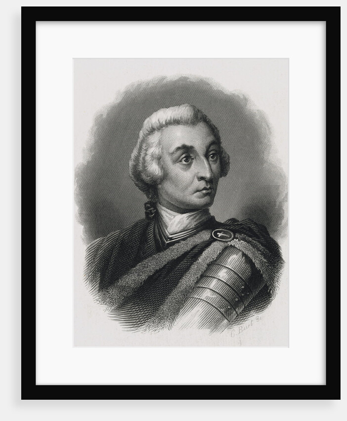 Illustration of Parliament Member James Oglethorpe by Anonymous