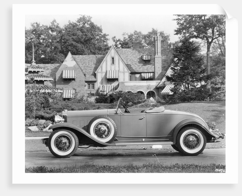 Portrait of the Cadillac V-Roadster by Anonymous