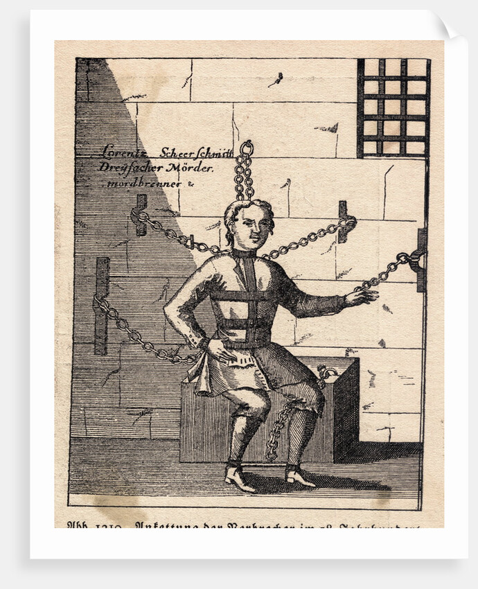 Man in Chains by Anonymous