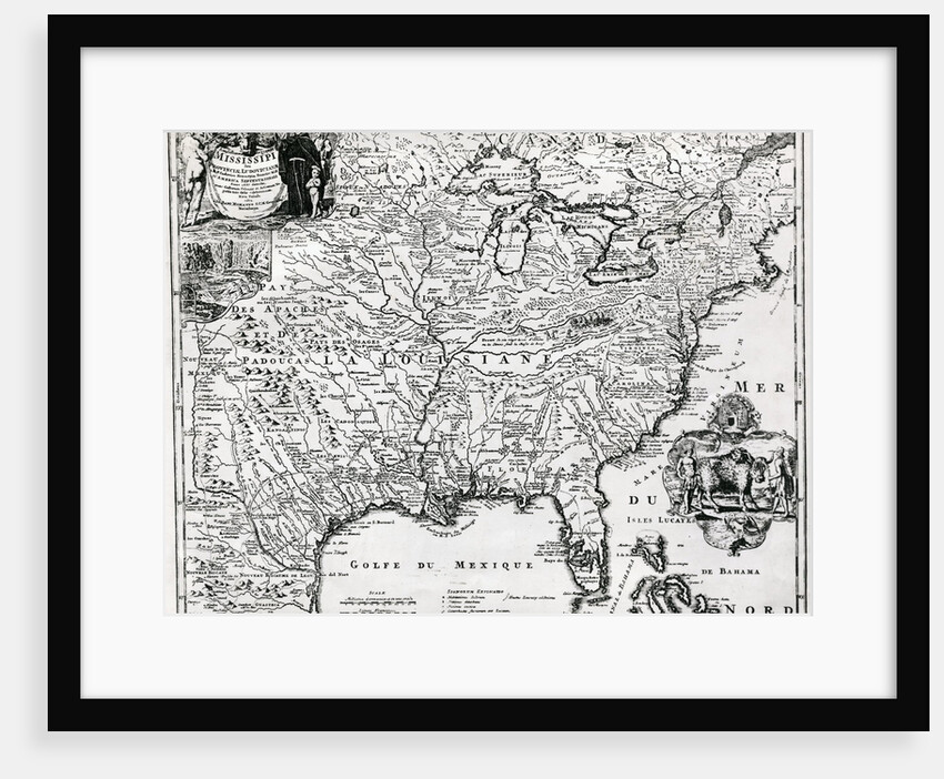 Early Map of America by Anonymous