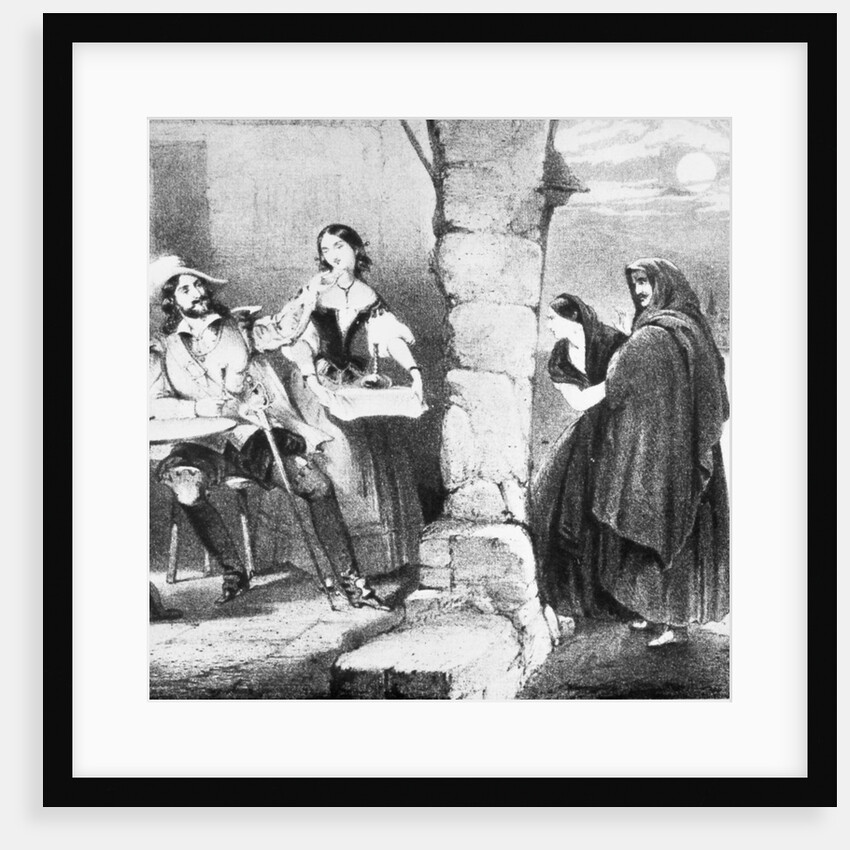 Quartet Scene From Verdi's Rigoletto by Anonymous