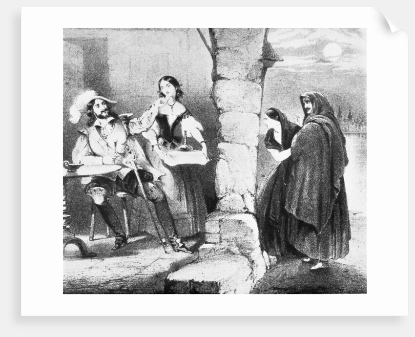 Quartet Scene From Verdi's Rigoletto by Anonymous