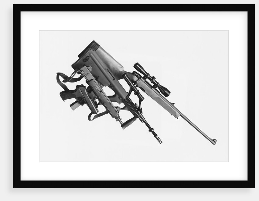 Display of Illegal Sniper Weapons and Pistol by Anonymous