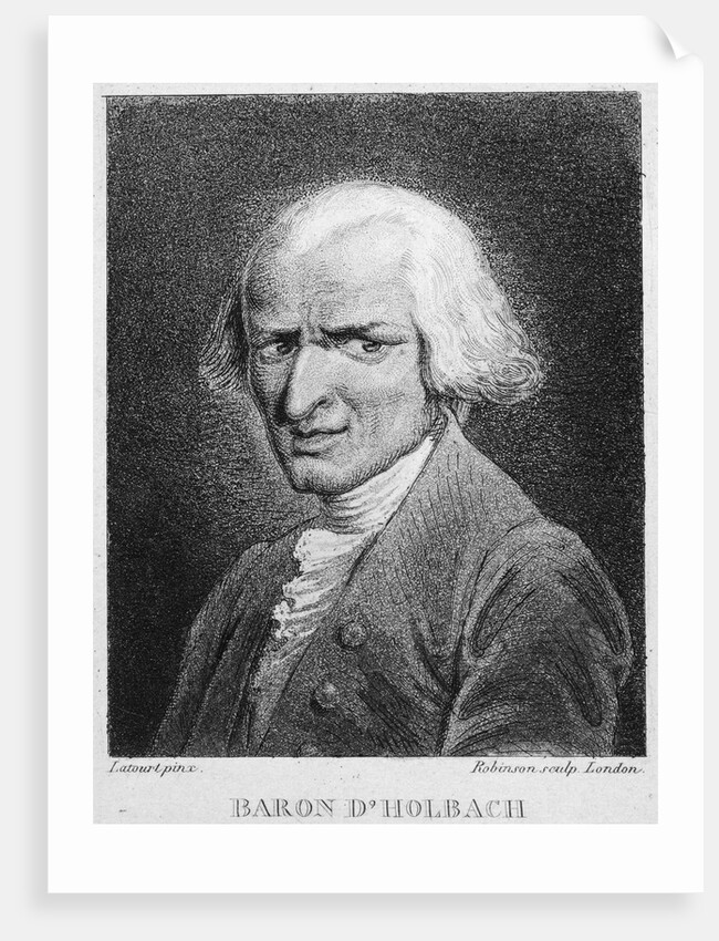 Paul Henri D'Holbach by Anonymous
