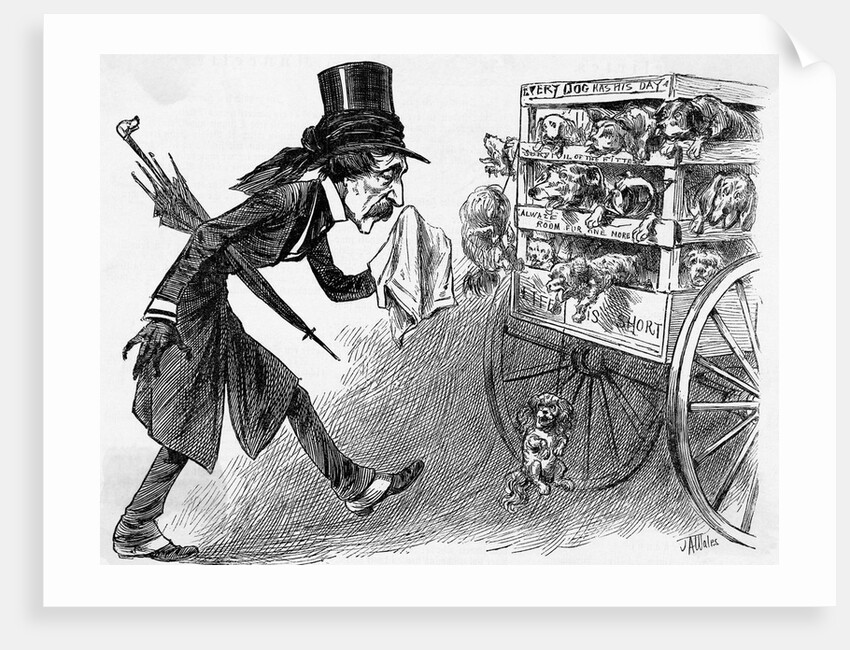 Cartoon of Henry Bergh by Anonymous