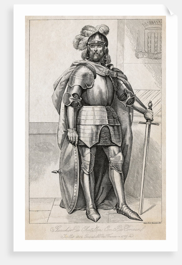 Gaucher de Chatillon, Count of Porceanl by Anonymous