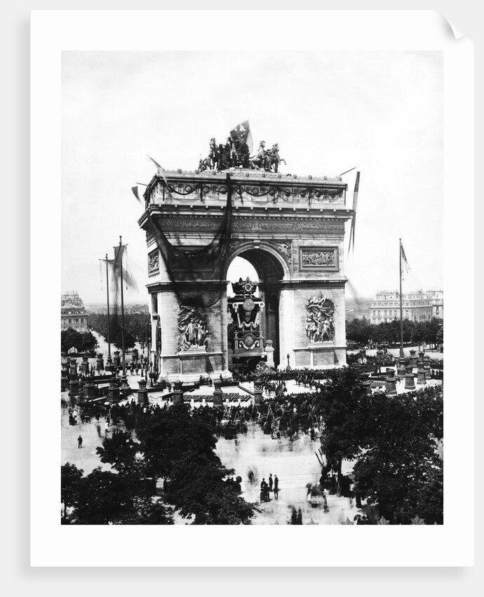 Victor Hugo's Funeral by Anonymous