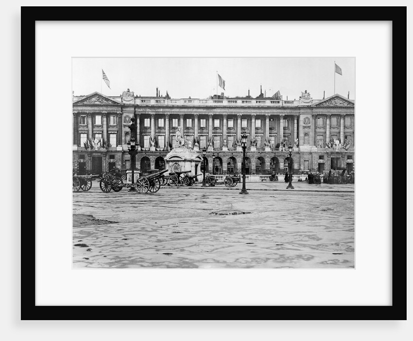 Exterior of the Hotel Crillon by Anonymous