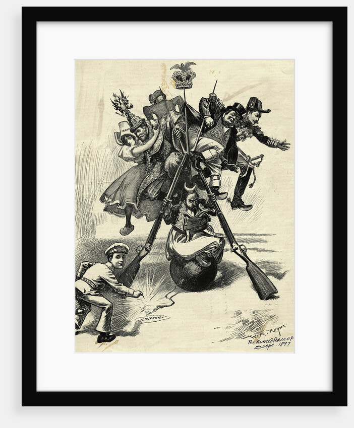 The Armed Peace Of Europe In 1897. by Anonymous