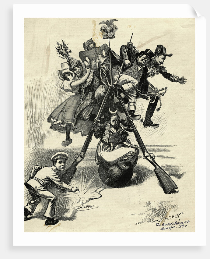 The Armed Peace Of Europe In 1897. by Anonymous