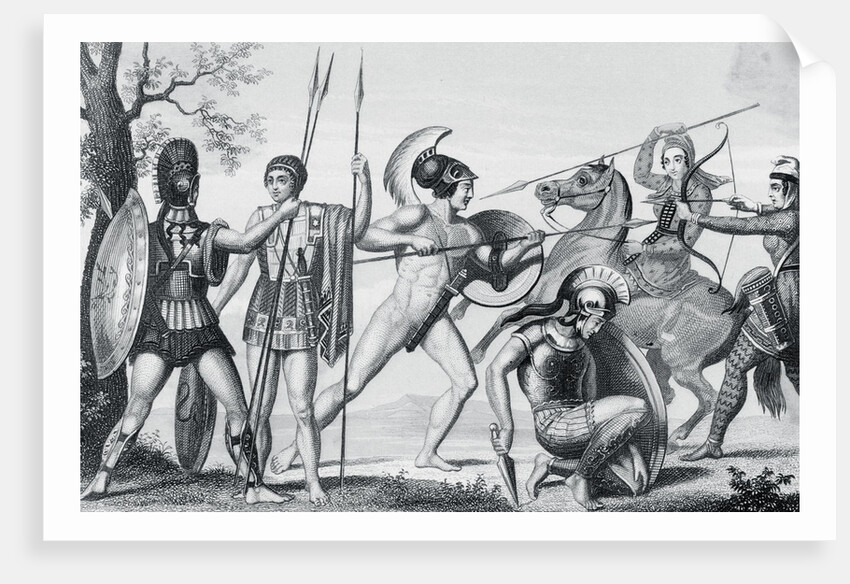 Greek Warriors by Anonymous
