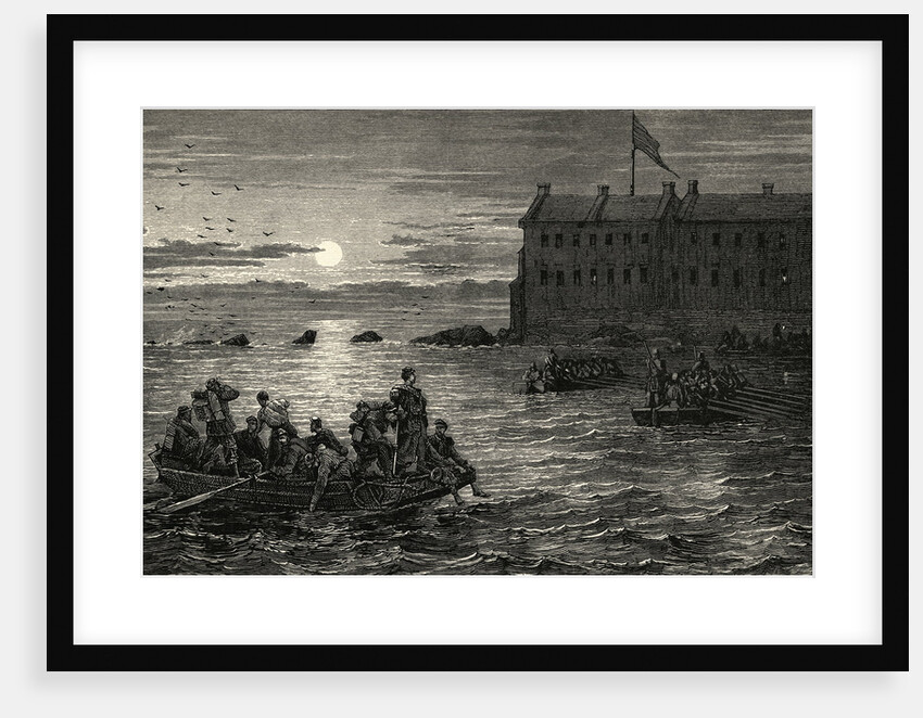 Major Robert Anderson Occupying Fort Sumter by Anonymous